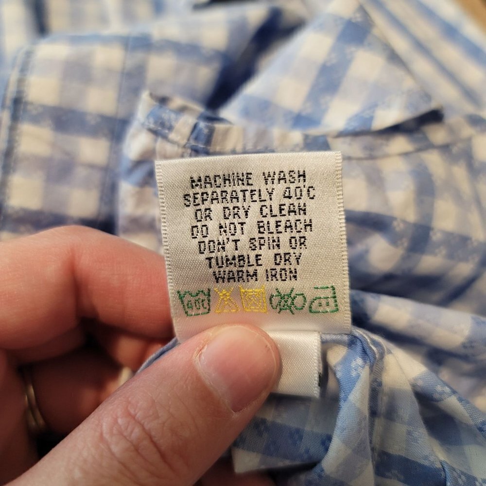 Bugatchi Uomo Button Up Mens Medium - image 7